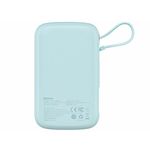 پاوربانک شارژر سریع 20 وات به همراه کابل تایپ‌سی 0.5 متری 10000 بیسوس Baseus Qpow Pro Fast Charge Power Bank PPQD020001