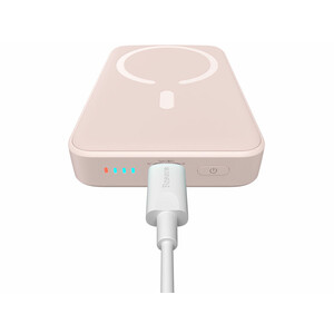پاوربانک مغناطیسی 10000 بیسوس Baseus Magnetic Mini Wireless Fast Charge Power Bank 20W PPCX030001