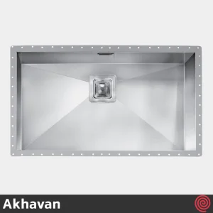 سینک ظرفشویی اخوان مدل Akhavan 401-40 | یک لگنه زیرکابینتی