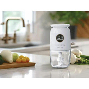 ترازوی دیجیتال آشپزخانه و مخلوط کن گرین Green Lion Wireless Weighing Food Chopper 600mL 7.4V GNWLFDCHOPWH