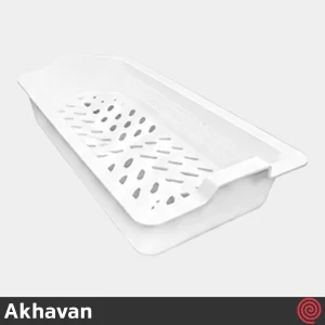سینک ظرفشویی اخوان مدل Akhavan 370S-60 | دو لگنه نیمه فانتزی روکار