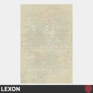 فرش ماشینی 700 شانه لکسون کلکسیون هرمز کد LEXON 7001 | رنگ سبز
