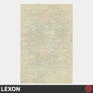 فرش ماشینی 700 شانه لکسون کلکسیون هرمز کد LEXON 7001 | رنگ سبز
