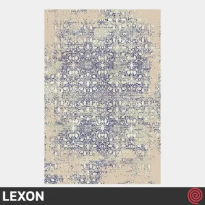 فرش ماشینی 700 شانه لکسون کلکسیون هرمز کد LEXON 7001 | رنگ سرمه ای
