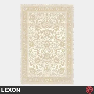 فرش ماشینی 700 شانه لکسون کلکسیون هرمز کد LEXON 7003 | رنگ طلایی