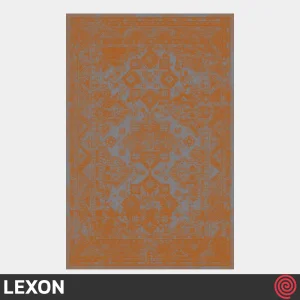 فرش ماشینی 700 شانه لکسون کلکسیون هرمز کد LEXON 7004 | رنگ متال
