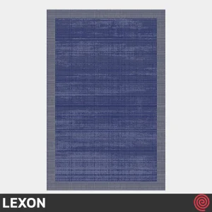 فرش ماشینی 700 شانه لکسون کلکسیون هرمز کد LEXON 7101 | رنگ سرمه ای