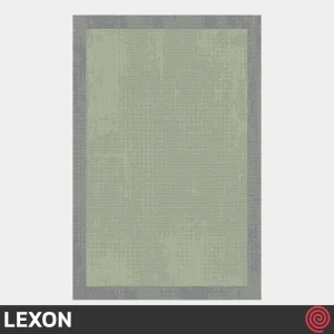فرش ماشینی 700 شانه لکسون کلکسیون هرمز کد LEXON 7102 | رنگ سبز