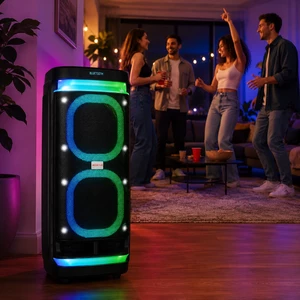 اسپیکر بلوتوثی چمدانی هایکو استار Hicostar مدل Party Box HPS-8116 با توان 80W
