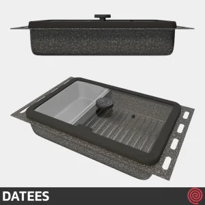 فر توکار برقی داتیس مدل DATEES DF-654 | ظرفیت 78 لیتر