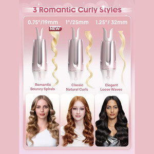 فر کننده مو شیگلم مدل SHEGLAM Cupid's Charm | با قطر 25 میلی متر