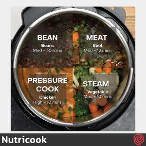 مولتی کوکر چند کاره نوتریکوک مدل nutricook Smart Pot 2 SP204K | گنجایش 6 لیتری