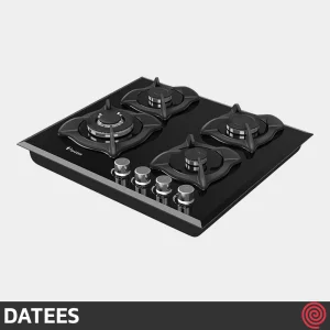 اجاق گاز صفحه ای 4 شعله داتیس مدل DATEES DG402 | بدنه شیشه ای
