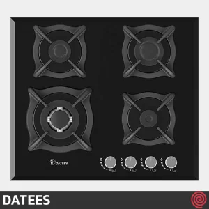 اجاق گاز صفحه ای 4 شعله داتیس مدل DATEES DG-402 | بدنه شیشه ای