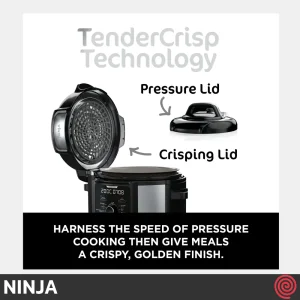 مولتی کوکر 9 کاره نینجا مدل NINJA Foodi MAX OP500 | گنجایش 7.5 لیتری
