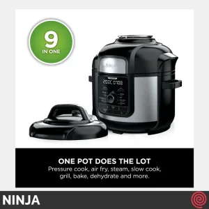 مولتی کوکر 9 کاره نینجا مدل NINJA Foodi MAX OP500 | گنجایش 7.5 لیتری
