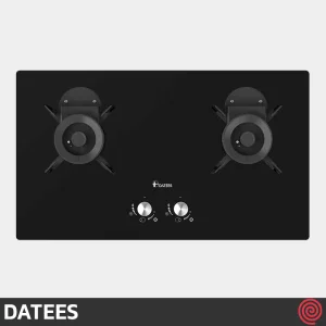 اجاق گاز صفحه ای 2 شعله داتیس مدل DATEES DG-285 | بدنه شیشه ای