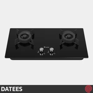 اجاق گاز صفحه ای 2 شعله داتیس مدل DATEES DG-285 | بدنه شیشه ای