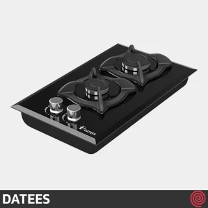 اجاق گاز صفحه ای 2 شعله داتیس مدل DATEES DG-203 | بدنه شیشه ای
