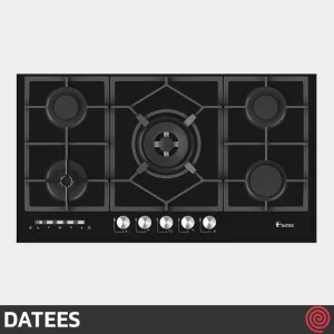 اجاق گاز صفحه ای 5 شعله داتیس مدل DATEES DG-598 | بدنه شیشه ای