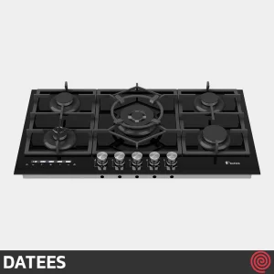 اجاق گاز صفحه ای 5 شعله داتیس مدل DATEES DG-598 | بدنه شیشه ای