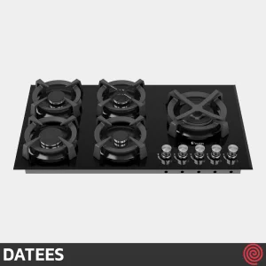 اجاق گاز صفحه ای 5 شعله داتیس مدل DATEES DG-579 | بدنه شیشه ای