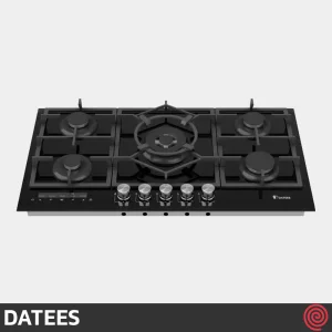 اجاق گاز صفحه ای 5 شعله داتیس مدل DATEES DG-569 | بدنه شیشه ای