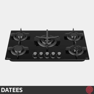 اجاق گاز صفحه ای 5 شعله داتیس مدل DATEES DG-582 | بدنه شیشه ای