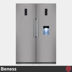 یخچال و فریزر دوقلو 40 فوت بنس مدل آرامیس Beness ARAMIS | رنگ نقره ای