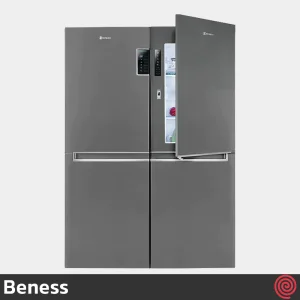 یخچال و فریزر دوقلو 36 فوت بنس مدل پولاریس Beness Polaris | رنگ نقره ای