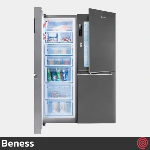 یخچال و فریزر دوقلو 36 فوت بنس مدل پولاریس Beness Polaris | رنگ نقره ای