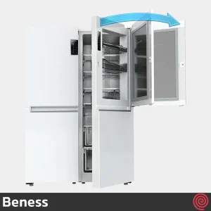 یخچال و فریزر دوقلو 36 فوت بنس مدل پولاریس Beness Polaris | رنگ سفید