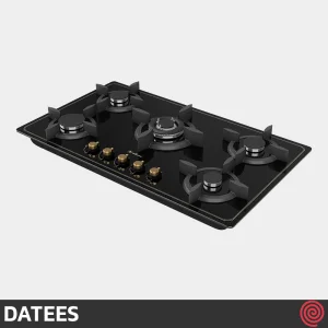 اجاق گاز صفحه ای 5 شعله داتیس مدل DATEES DG-542 | بدنه شیشه ای