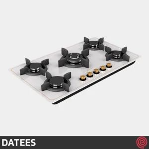 اجاق گاز صفحه ای 5 شعله داتیس مدل DATEES DG-542 Ultra | بدنه شیشه ای
