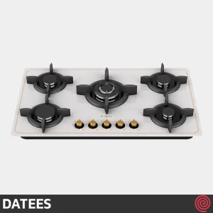 اجاق گاز صفحه ای 5 شعله داتیس مدل DATEES DG-542 Ultra | بدنه شیشه ای