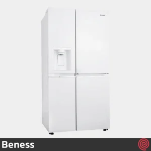 یخچال و فریزر ساید بای ساید 30 فوت بنس مدل اکسیس Beness Axis | رنگ سفید