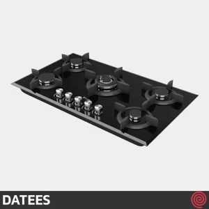 اجاق گاز صفحه ای 5 شعله داتیس مدل DATEES DG-536 | بدنه شیشه ای