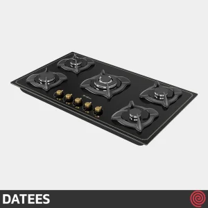 اجاق گاز صفحه ای 5 شعله داتیس مدل DATEES DG-535 | بدنه شیشه ای