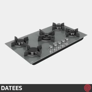 اجاق گاز صفحه ای 5 شعله داتیس مدل DATEES DG-527 | بدنه شیشه ای
