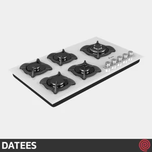 اجاق گاز صفحه ای 5 شعله داتیس مدل DATEES DG-522 Ultra | بدنه شیشه ای
