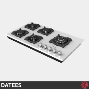 اجاق گاز صفحه ای 5 شعله داتیس مدل DATEES DG-522 Ultra | بدنه شیشه ای