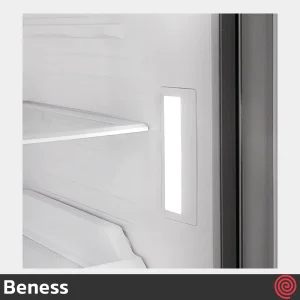 یخچال فریزر 28 فوت فریزر پایین بنس مدل کراس Beness Cross | رنگ سفید