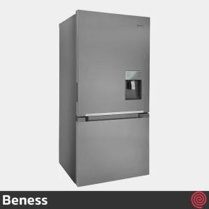 یخچال فریزر 28 فوت فریزر پایین بنس مدل کراس Beness Cross | رنگ نقره ای