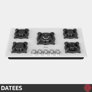 اجاق گاز صفحه ای 5 شعله داتیس مدل DATEES DG-512 Ultra | بدنه شیشه ای