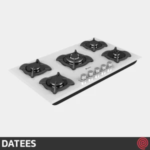 اجاق گاز صفحه ای 5 شعله داتیس مدل DATEES DG-512 Ultra | بدنه شیشه ای