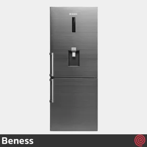 یخچال فریزر 17 فوت فریزر پایین بنس مدل سوین Beness Sevin | رنگ نقره ای