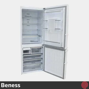 یخچال فریزر 17 فوت فریزر پایین بنس مدل سوین Beness Sevin | رنگ سفید