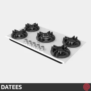 اجاق گاز صفحه ای 5 شعله داتیس مدل DATEES DG-551 Ultra | بدنه شیشه ای