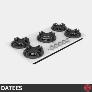 اجاق گاز صفحه ای 5 شعله داتیس مدل DATEES DG-551 Ultra | بدنه شیشه ای