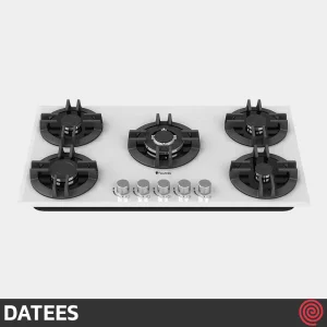 اجاق گاز صفحه ای 5 شعله داتیس مدل DATEES DG-551 Ultra | بدنه شیشه ای